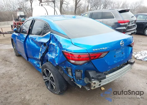 2021 Nissan Sentra Sv Xtronic Cvt z USA, uszkodzony, nr VIN 3N1AB8CV7MY293849